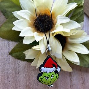 The Grinch Phone Charm